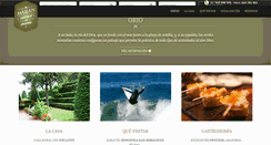 Desktop Screenshot of casaruralmailan.com